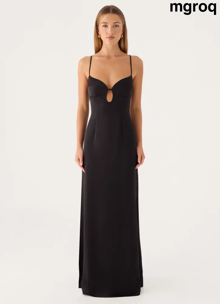 Kindall Maxi Dress - Black - Maxi Dresses