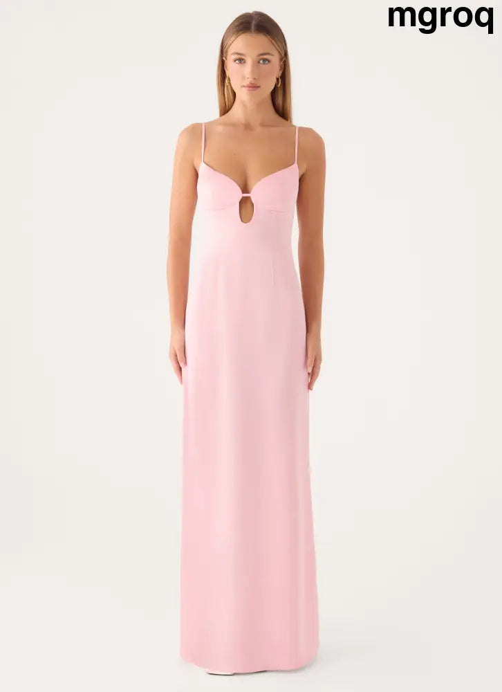 Kindall Maxi Dress - Pink - Maxi Dresses