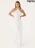 Lilas Maxi Dress - White - Maxi Dresses