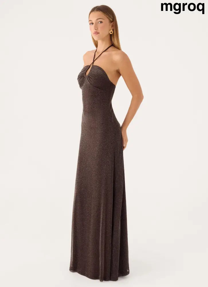 Summer Dream Maxi Dress - Chocolate - Maxi Dresses
